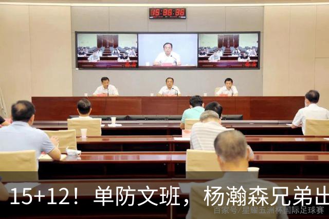 15+12！单防文班，杨瀚森兄弟出息了！